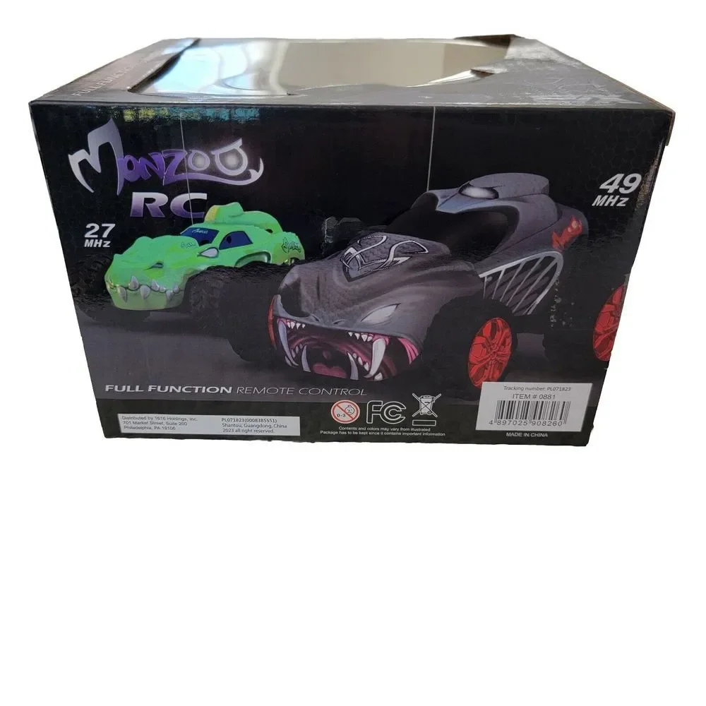 XB Monzoo RC Full Function Monster Car - Remote Control Toy - New‎ in Box